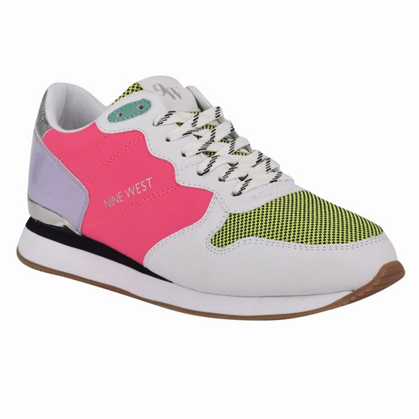 Nine West Banx Multicolor Sneakers | Ireland 33G19-6A67